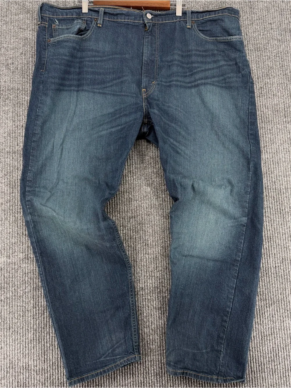 Levi's 502‎ Jeans Men's 48x32 Blue Denim Big Size Regular Taper